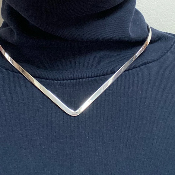 Silver choker - Picture 4 of 4